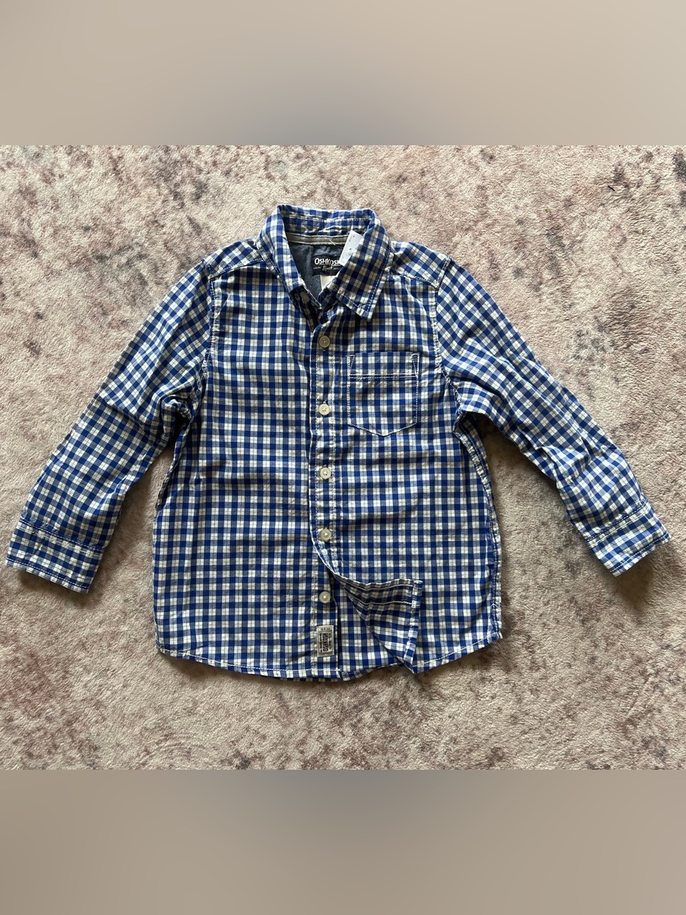 Oshkosh Plaid Button Down shirt